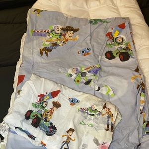 POTTERY BARN KIDS. Toy Story bedding